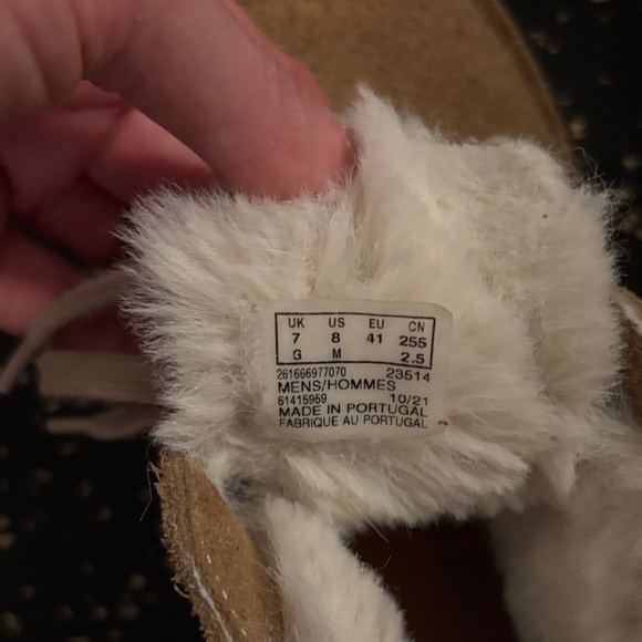 Todd Snyder Brown Suede Shearling Lined Desert Boot